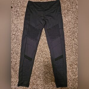 Constantly Varied Gear Black Moto Full Lenght Leggings